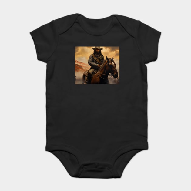 Buffalo Soldier - Close up Baby Bodysuit by UrbanLifeApparel